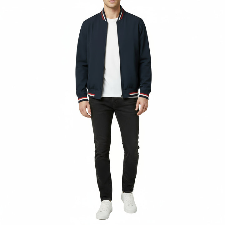 Men’s Zip-Up Bomber Jacket