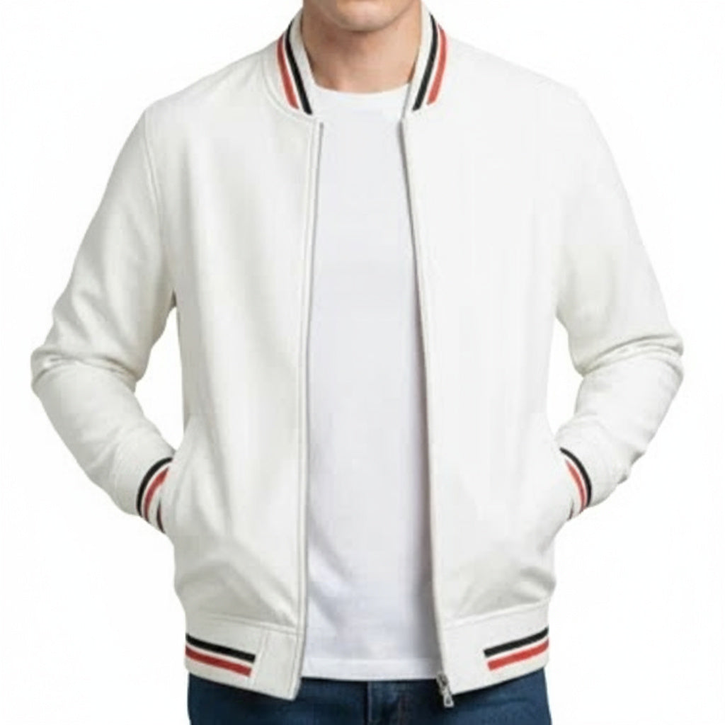 Men’s Zip-Up Bomber Jacket