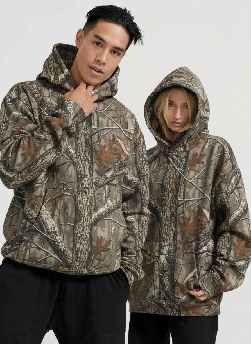 Unisex Camouflage Hoodie