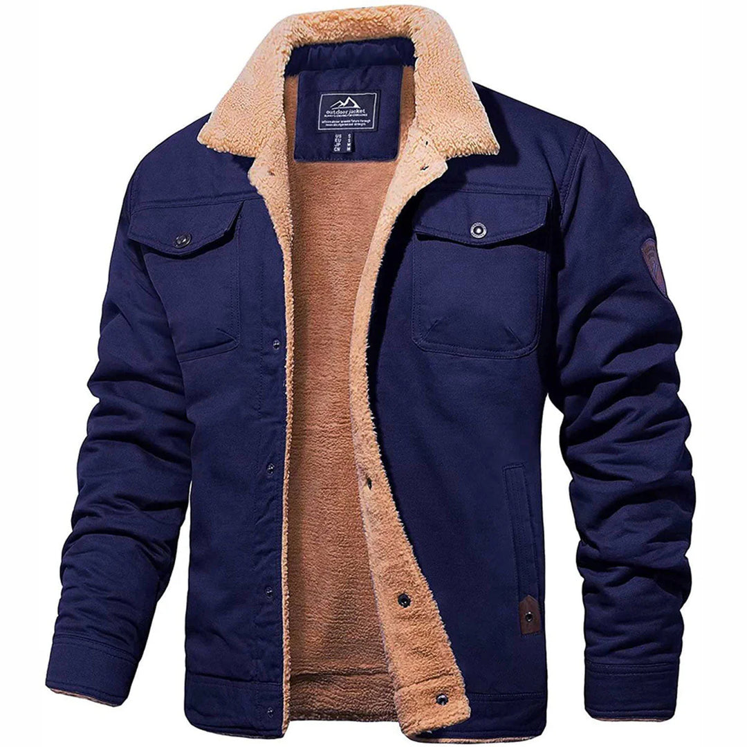 Men's Fleece Bomber Jacket