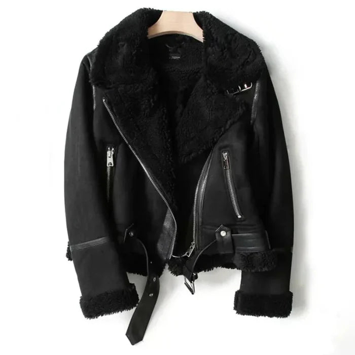 Women's Faux Leather Jacket