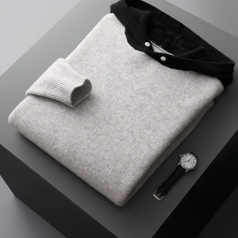 Men's Merino Wool Hoodie