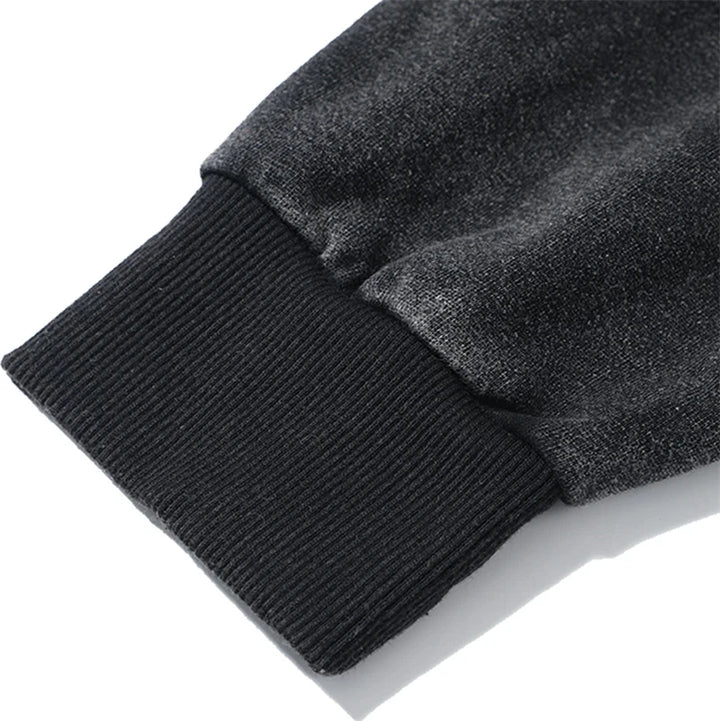 Men's Washed Zipper Hoodie