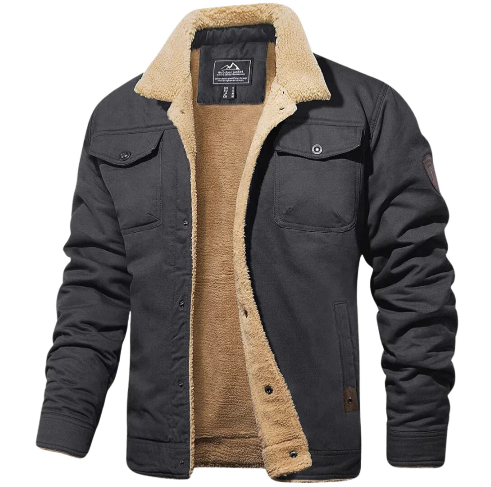 Men's Fleece Bomber Jacket