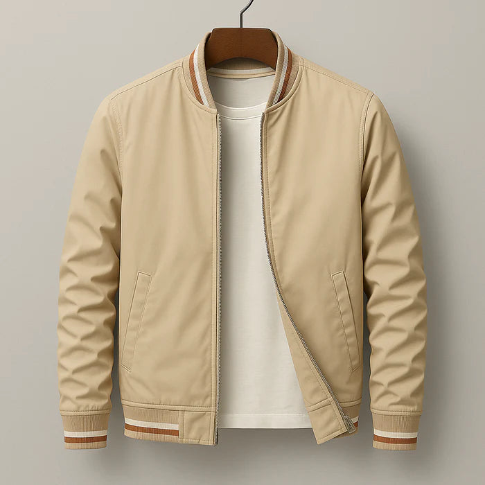 Men’s Zip-Up Bomber Jacket