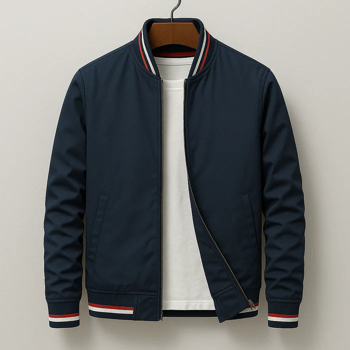 Men’s Zip-Up Bomber Jacket