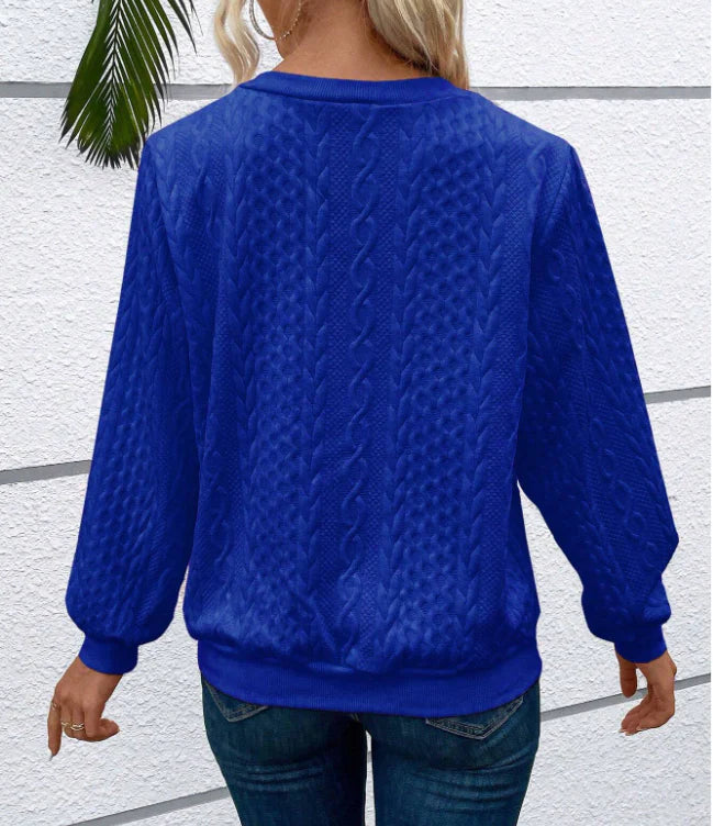 Women's Sweater with Zipper