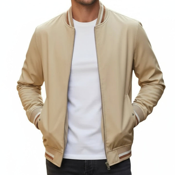 Men’s Zip-Up Bomber Jacket