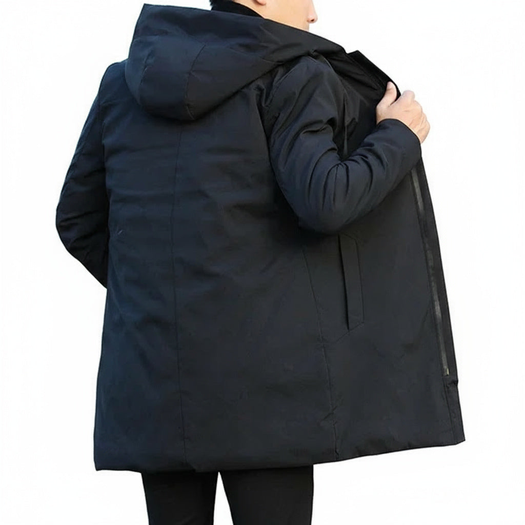 Men’s Quilted Hooded Coat