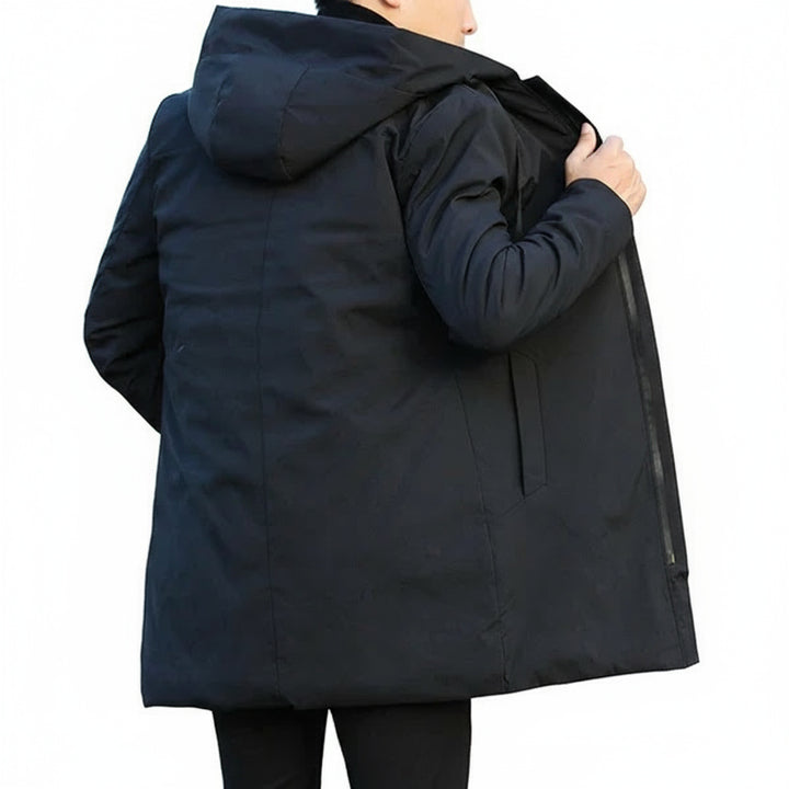 Men’s Quilted Hooded Coat