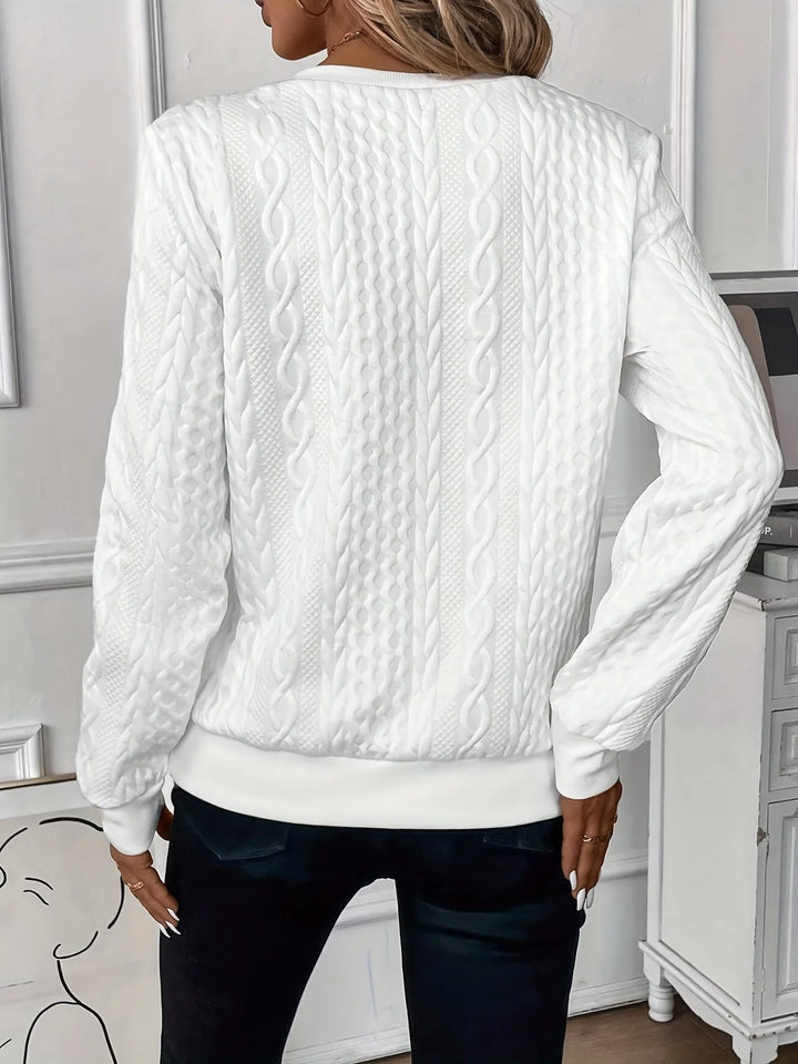 Women's Sweater with Zipper