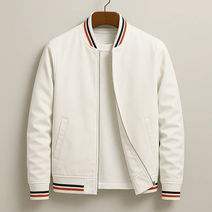 Men’s Zip-Up Bomber Jacket